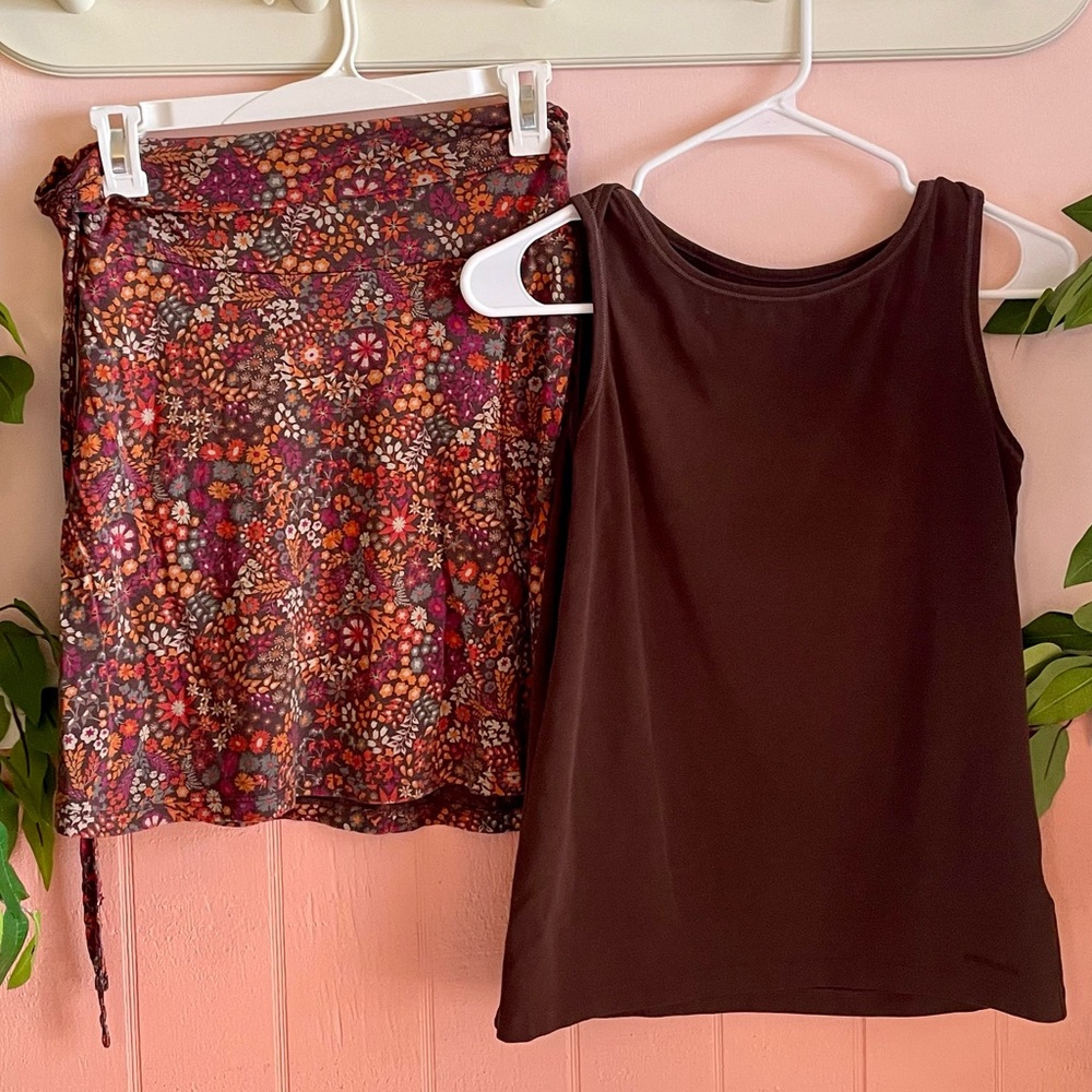 Patagonia Outfit Set - Mini Skirt and Tank Top